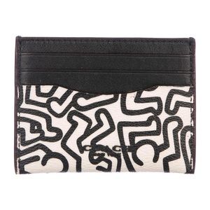 COACH x Keith Haring Leather Card Holder
